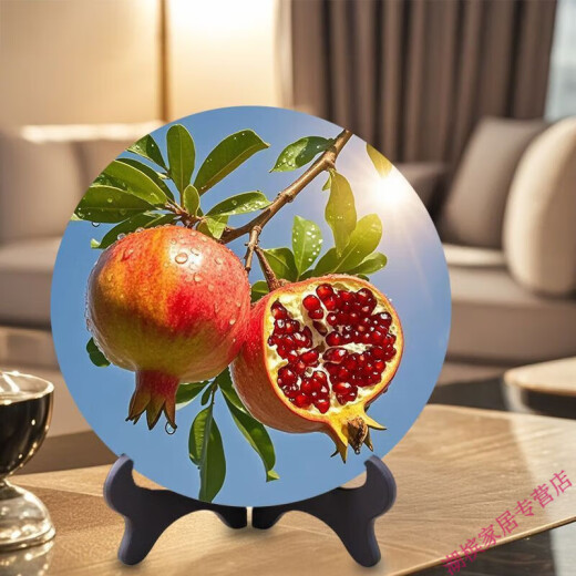 Jiali YouBao Apertura de regalos Regalos para personas Apersos de apertura Decoración del hogar Pintura Foto marco de la sala de estar Mesa de entrada de la oficina Gabinete de vino Movimiento 1049 Auspicioso Ruyi Large (29 cm) con soporte