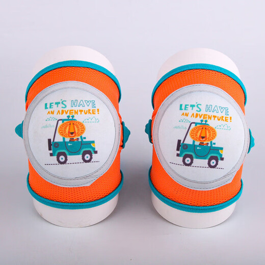 First conception of baby crawling knee pads for infants and toddlers, anti-fall climbing protection artifact for walking, knee protectors, elbow protection equipment, travel lion knee pads