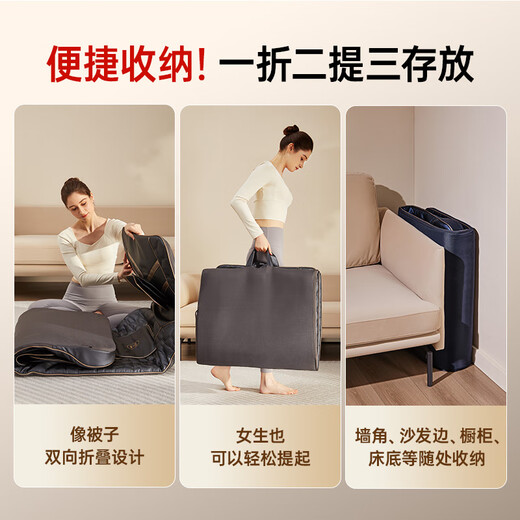 Westinghouse S206Pro+/S206Pro Massage Pad Stretch Pad Full Body Reclining Cushion Chair Bed Folding Massage Chair Home Mini Cervical Lumbar Back Massager Parents Couple Gift S206Pro Leg and Foot 360 Degree Wrapping Massage Omega Foldable and Does Not Take Up Space