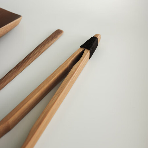 Wen Yijia Tea Set Three-piece Tea Set Bamboo Tea Zen Tea Spoon Tea Clamp Tea Lotus Tea Dipper Tea Set Accessories Tea Set-Three Piece Set JY014