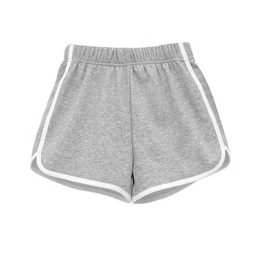 Summer new sports shorts for women, loose casual wide-leg pants, high-waisted quick-drying three-point pants, Zhuohe J01 simple pants black XL