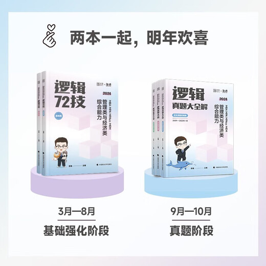 Official genuine 2025 Li Huan Logic 72 technical and past years real questions to solve key and difficult special training management and economics joint examination comprehensive ability postgraduate entrance examination 199 pipe comprehensive 396 business comprehensive mbampacc Han Chao Mathematics Naixin Writing 2025 sponge pipe comprehensive 678 question bank spot