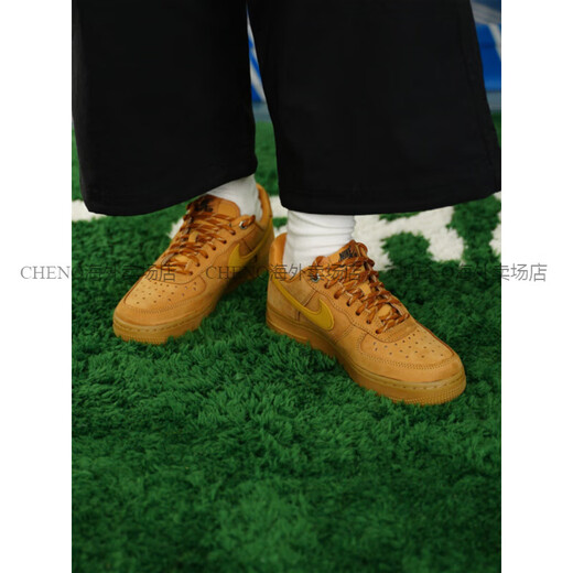 Nike (Nike) Air Force1 Wheat Color de moda Tablero de moda Zapatos de moda Sports Casual Shoes FZ7372-200 IB3881-001 36.5