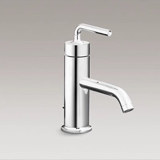 
Kohler Bathroom K-14404T/K-14402T Piaoruisi brushed high-facial washing art single basin faucet K-14404T-4A-C Short flange gold