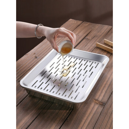 Fengxi Deutsch verdickter Edelstahl Kung Fu Tee Tablett Haushalt rechteckig Abfluss Palette Wasser und schreckend schreckend schreckend schreckend schreckgerichtungsgericht schreckgerichtungsgericht schreckgericht schreckt, schreckt, schreckgerichtungsgerichtes, schreckendes, schreckendes, schreckendes, schreckendes Teebelett 3527 6cm 6cm 6cm 6cm 6cm 6cm