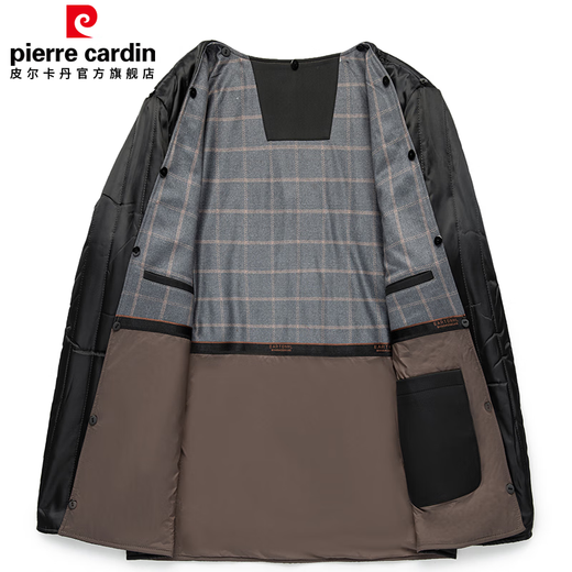 皮尔卡丹【抗皱】风衣男士秋冬季中长款商务休闲翻领行政夹克中年爸爸装