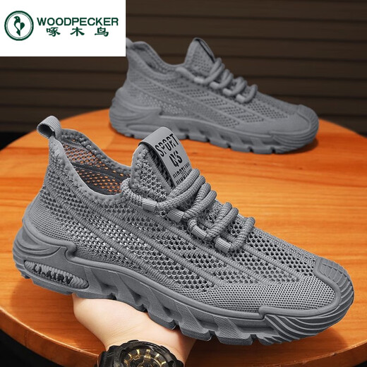 Zapatos de pájaros carpinteros zapatos para hombres Summer Nuevos zapatos de red huecos transpirables