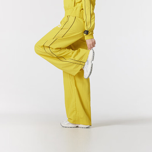 彪马（PUMA）女子运动服套装春夏新款时尚翻领防风夹克外套宽松直筒长裤两件套 629113-41+629110-41 M
