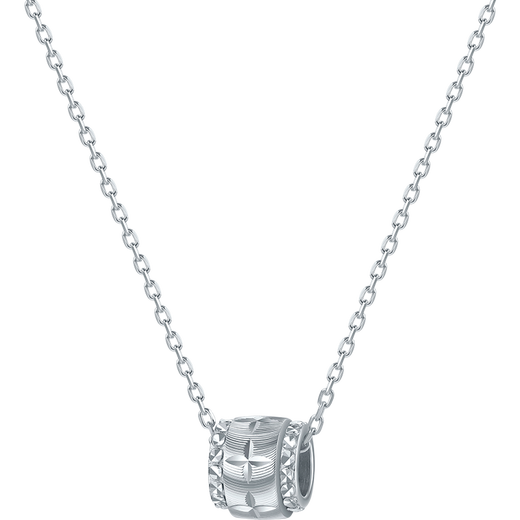 Saturday Fortune PT950 platinum necklace platinum pendant Passepartout birthday gift B0622031 about 4.69g 40+5cm