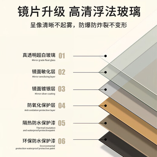 初学者旋转穿衣镜衣帽架一体全身落地镜子家用卧室玄关试衣镜网红海豚镜 【旋转储物】白色40cm宽-海豚款