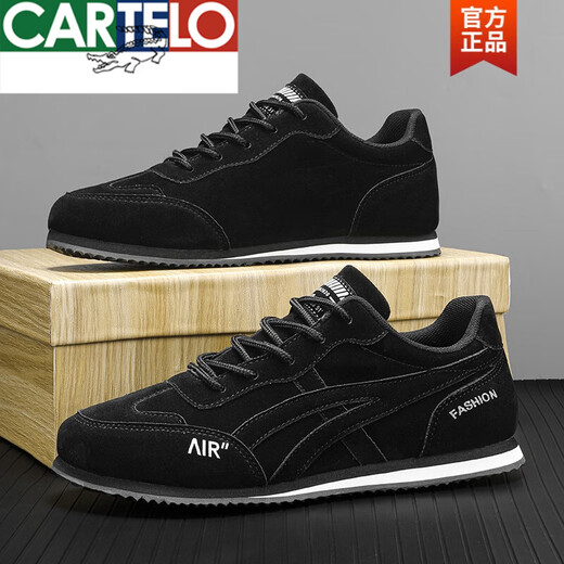 Cartelo Sport Schuhe Frühlings- und Herbst-Flachspanne-Schuhe Casual Sports Schuhe Herren Soft Sohle Arbeitsversicherung Herrenschuhe Herbst Atmungsfreie Aprikosenfarbe 41 Standard Sportcode