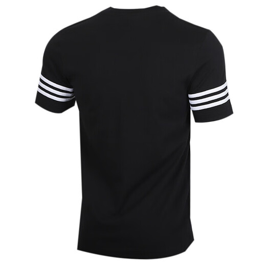 Adidas Clover New Sportswear Running Running Training Fitness Breathable Comfort Casual Round Nou Cold Short T-shirt FM3897 XS
