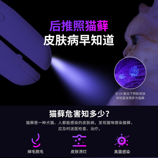 Xiaopei PETKIT LED Nail Clippers PRO Upgraded Cat Nail Clippers for Small Pets