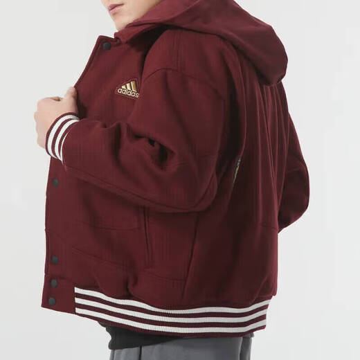 Adidas offizielles Schiffsgeschäft Herrenjacke Neue Windproof Lose Casual Top CNY Kapuzenjacke Sportswear it0210 Red M.