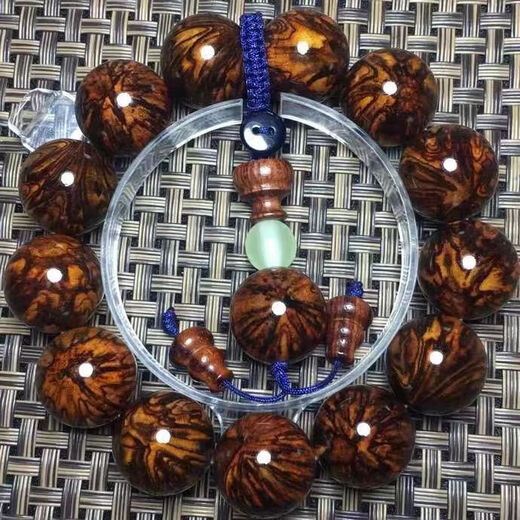 新款黄花梨手串手链2.0高油高密男士沉水老料佛珠念珠纯.天然随机 新款黄花梨手串手链2.0高油高密男士沉水老料佛珠念