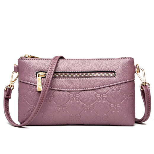 Beihu New genuine leather clutch bag for women single shoulder bag Korean style cowhide fashion mother hand grabbing mobile phone coupon wallet black