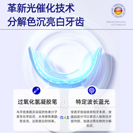 
Warronson Medical Teeth Whitening Remove Yellowing Teeth Beautifier Cold Light Whitening Artifact Gel Patch Teeth Cleaner Remove Tartar Stains