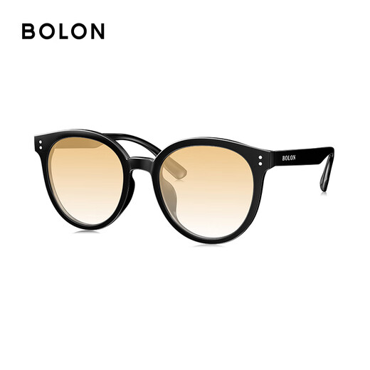 BOLON暴龙太阳镜儿童眼镜男女童个性墨镜防晒遮阳BK5010 A16-透橙黄