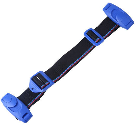 Qilicai car child safety belt adjustment retainer limiter safety seat with anti-stranglehold baby safety auxiliary belt blue