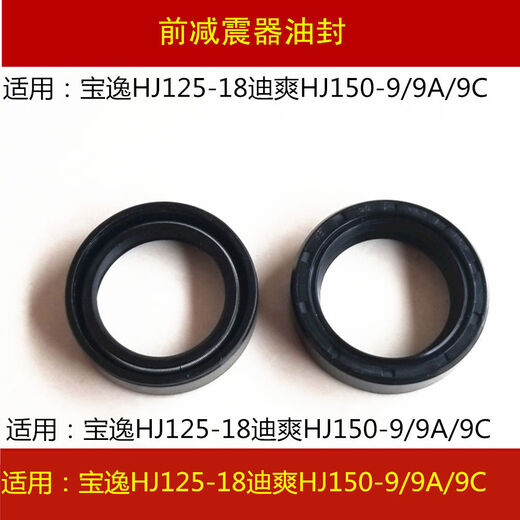 Single-Support Qianqiu adaptiert an Haojue Baoyi Hj12518 Dishuang HJ15099A9C Motorrad vordere Gabel Vordere Stoßdämpfer Vorderschockdämpfer Zwei Öldichtung Zwei Flaschen zwei Flaschen