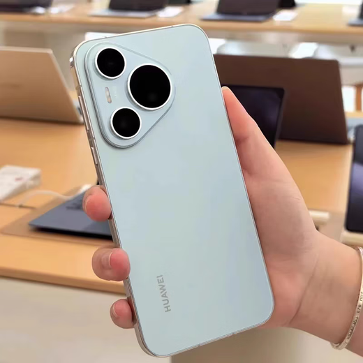 Huawei spot quick release Pura 70 genuine satellite macro flagship full Netcom 5G Hongmeng p70 p70pro mobile phone Ice Crystal Blue 12G+512G