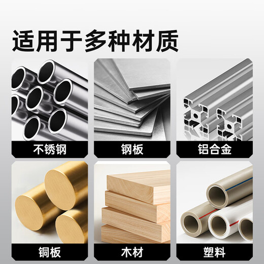 KENDO high-speed steel multi-edge drill bit curved surface drilling drill bit 4mm