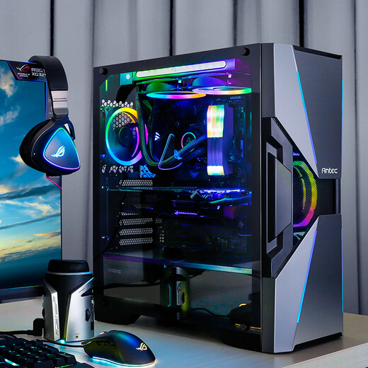 安钛克（Antec）暗黑系-复仇者X（DA601） 中塔钢化玻璃侧透 配赠幻彩ARGB风扇 360水冷电脑游戏机箱