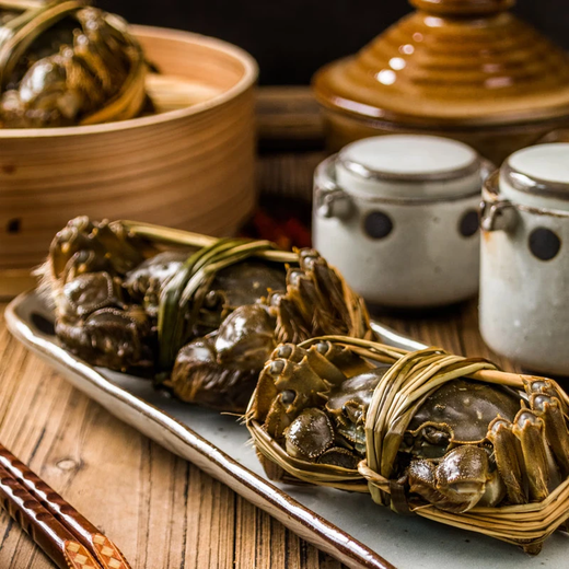 Live crabs, freshly picked from Beijing, fresh hairy crabs, male crabs 4.8 taels, female crabs 3.8 taels, 4 pairs of 8 pieces, full weight, crab gift box sent directly from the source