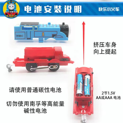 小火车玩具轨道套装磁力合金电动儿童男孩1-3岁宝宝汽车节日送礼 电动火车头绿色送电池 送男女孩生日礼物