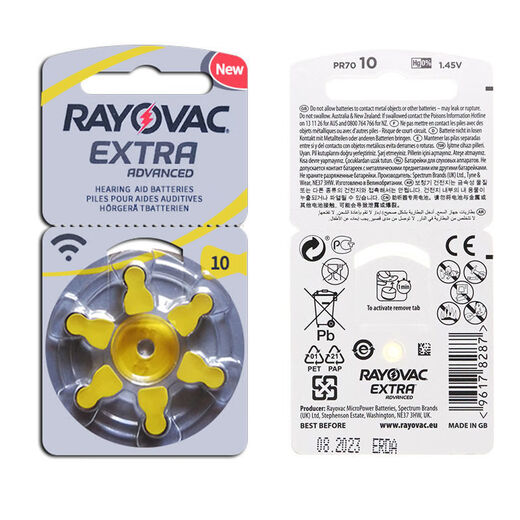 Bouton de batterie de retway spécial électronique Air zinc A10A312A13A675 Siemens Extra A13 [1 planche 6 pièces)
