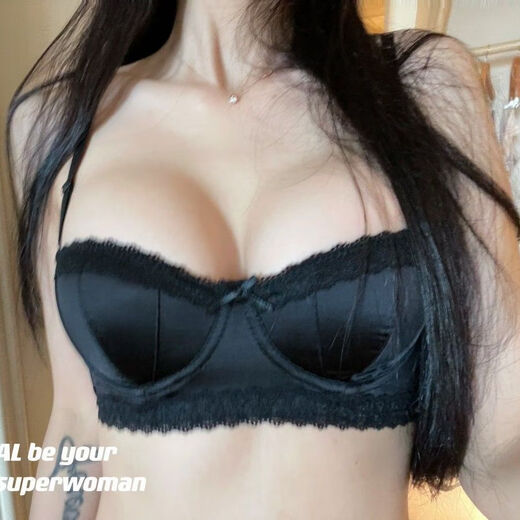 DUTRIEUX Underwear Women's Bra Set Exquisite French Luxurious Retro Style Satin High-End Pure Desire Thin Underwear with Wires French Style Underwear Set Pink M 34/75