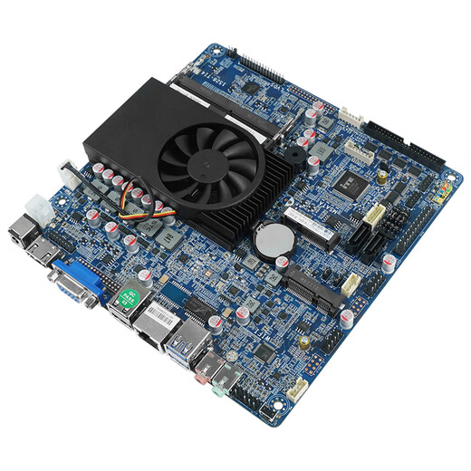 Yue Changsheng times control ITX standard 17cm industrial control motherboard 10th generation i3i5i7 all-in-one mini multi-COM port integration ITX motherboard I5-10210U single Gigabit six serial ports