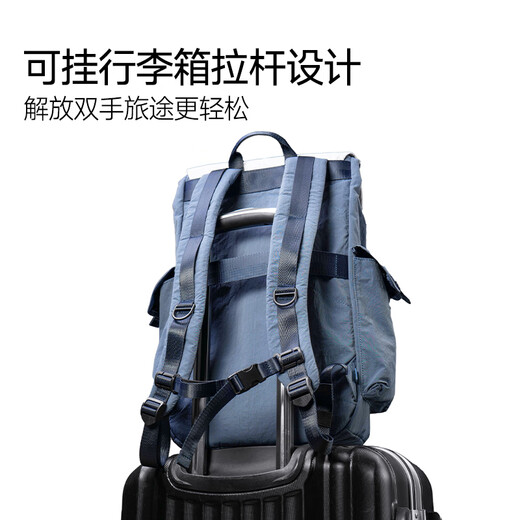 ACROSS双肩包男女时尚大容量背包笔记本电脑包初中高中大学生防泼水书包 奶咖