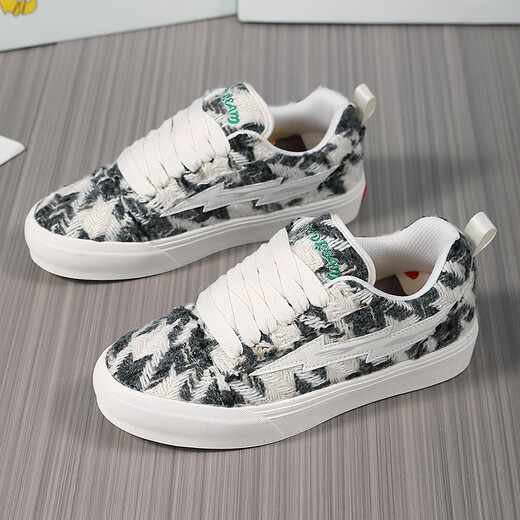 Lightning x Storm Picasso Картинки Co-Broden Lightning Мужчины и женские туфли для мести шторм маленькие ароматные кроссовки