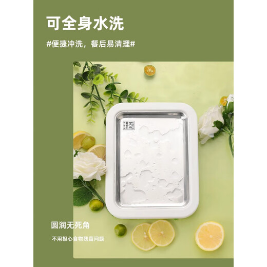 Xiaomi buyi 2025 nueva máquina de salteador de hielo de hielo frutas hechas de frutas caseras helado de yogurt frito mini helado de niños para niños