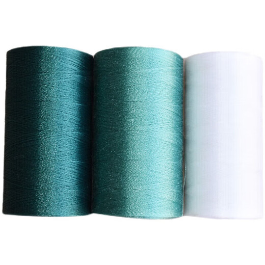 Fishing net line mending net weaving net packing rope greenhouse pull rope hanging seedling climbing vine gardening nylon rope sea water color dark green rope 24 strands 1.3mm 400 meters