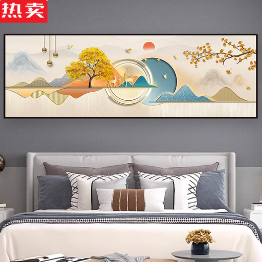 Wei Liang importierte Qualität moderner Schlafzimmer am Nachtbezirke Aufkleber Selbstklebende Wandmalerei Wohnzimmer Sofa Hintergrund Wanddekoration Gemälde Murmeln Shuangyu Feifei Th-1396 mit Klebstoffrücken X Nr. 5: Breite 180cx Höhe 60c x Druck Druck