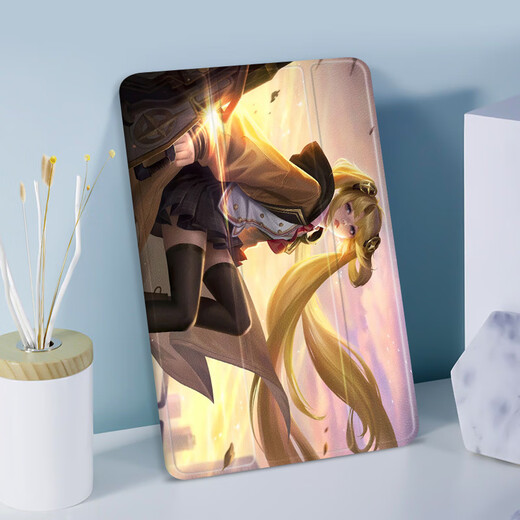 尚天游戏角色适用苹果ipad10代10.9平板Air6王者荣耀公孙离保护套Pro2024款11英寸mimi6磨砂质感壳2018 N12804公孙离三折款单保护套 iPad Mini4(7.9英寸)