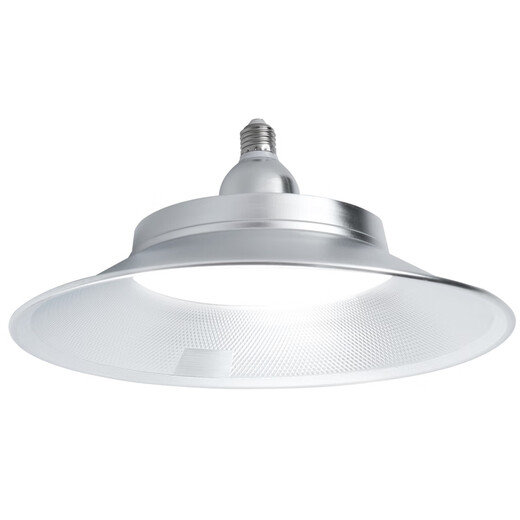 Yaming LED wasserdichte staubfeste Industrie- und Bergbau-Lampe 100W Frischlicht Füllung Kronleuchter Workshop Deckenlager Lampe Spirale E27 YM-854 Objektiv wasserdicht fliege Saucer 200 W Weißlicht