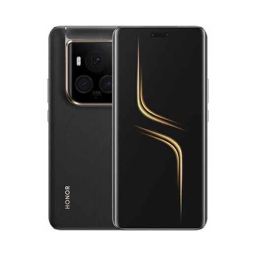 Honor Magic6 Ultimate Edition SLR-level super dynamic eagle eye camera Snapdragon 8Gen3 Honor Hongyan Communications Jurhino Glass 5G mobile phone Black 16GB+512GB