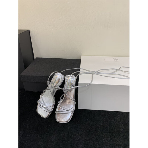 S.Sofea Nischen -Design -Gurte Römische Schuhe Fee Wind Open Toe Niedrige Fersen Sandalen für Frauen für Sommer x679 Schwarz 35