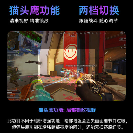 SANC Shengse 27-Zoll-2K-nativer 180-Hz-Gaming-Bildschirm. Schnelles IPS, schnelles LCD, 1 ms breiter Farbraum, Nachtlicht-Computerbildschirm G72Plus