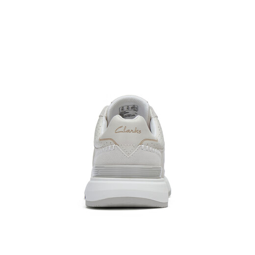 
Clarks Craft Motion Men's new stylish breathable spliced ​​thick-soled sports casual shoes White 261845757 43