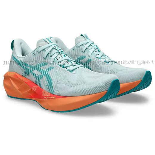 亚瑟士（asics）NOVABLAST5男鞋回弹轻量透气万金油跑步鞋dynablast5官方正品 novablast4【湖绿色】1011B693-1 36