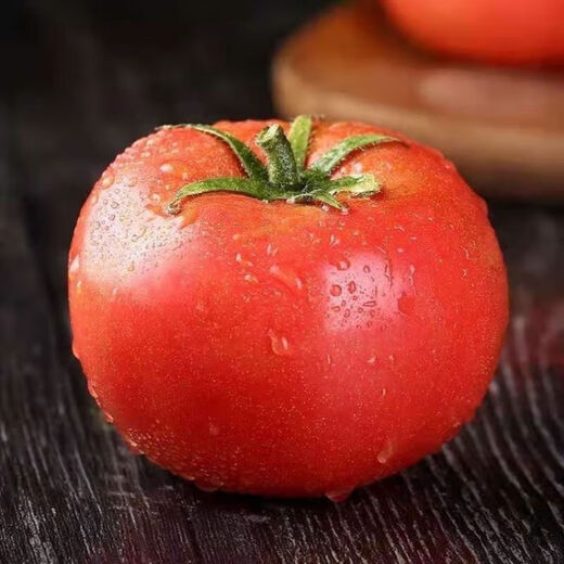 Fresh large tomatoes with raw pulp, tomatoes for weight loss, breakfast, ready-to-eat, fresh vegetables, single fruits, 100g, best-selling pack, 2Jin Jin equal to 0.5kg, with box