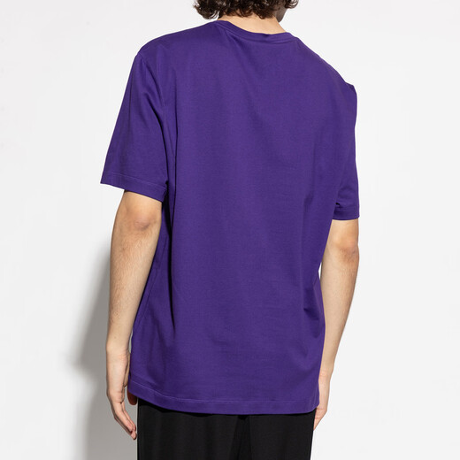 
VersaCE Luxury Medusa Men's Fashion Print Casual Short Sleeve Round Neck T-shirt 1013302 1A15909 Purple 1LJ40 S