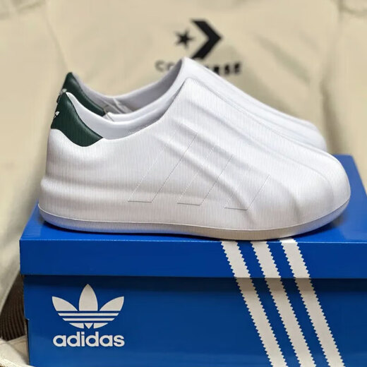 阿迪达斯 （adidas）三叶草板鞋男鞋女鞋2024秋季新款贝壳头一脚蹬休闲鞋轻便运动鞋 IF6182 37 (230mm)