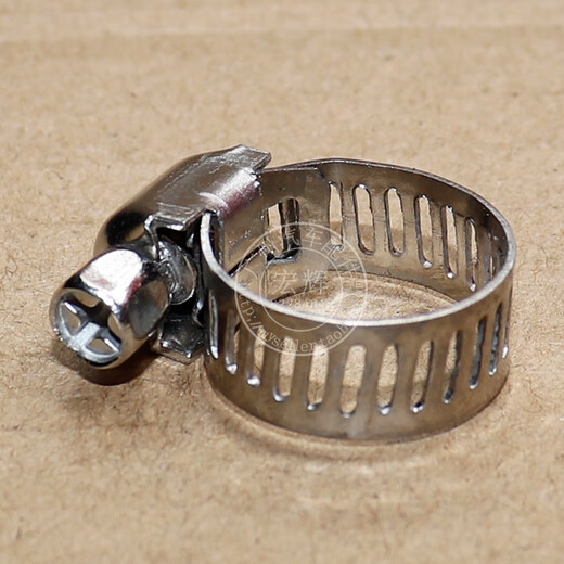 Yusenyi type throat clamp half steel pipe clamp American gas pipe quick loading clamp tightening car hose clamp buckle throat clamp 21-3890-100 pieces/pack
