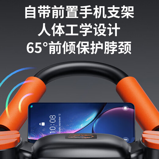 Youpinjian Ab Wheel Automatic Rebound Abdominal Muscle Training Tool Slim Belly 2025 New Six-Wheel Abdominal Roll Sports Fitness Abdominal Muscles_Vest Line Quick 4-piece Set Luxury Six-Wheel 6 Elbow-Black Blue + Increased Size