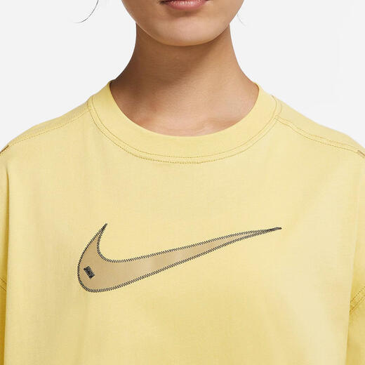 Nike (NIKE) summer new style women's dopamine fashionable breathable simple short-sleeved DM6212-030 dm6212-126 L
